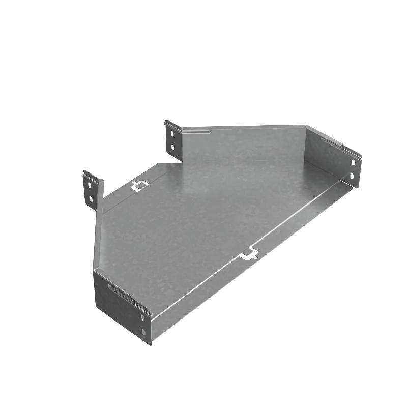 Переходник для лотка центральный 80х200-500 "ПЛЮС" PDplus80-200-500-C INOX304 КМ PL5919