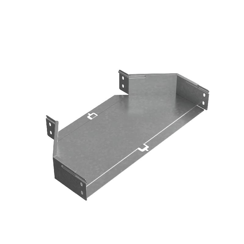 Переходник для лотка центральный 80х300-500 "ПЛЮС" PDplus80-300-500-C INOX304 КМ PL5922