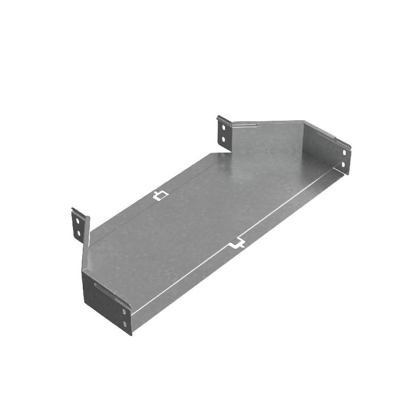 Переходник для лотка центральный 80х400-600 "ПЛЮС" PDplus80-400-600-C INOX304 КМ PL5925