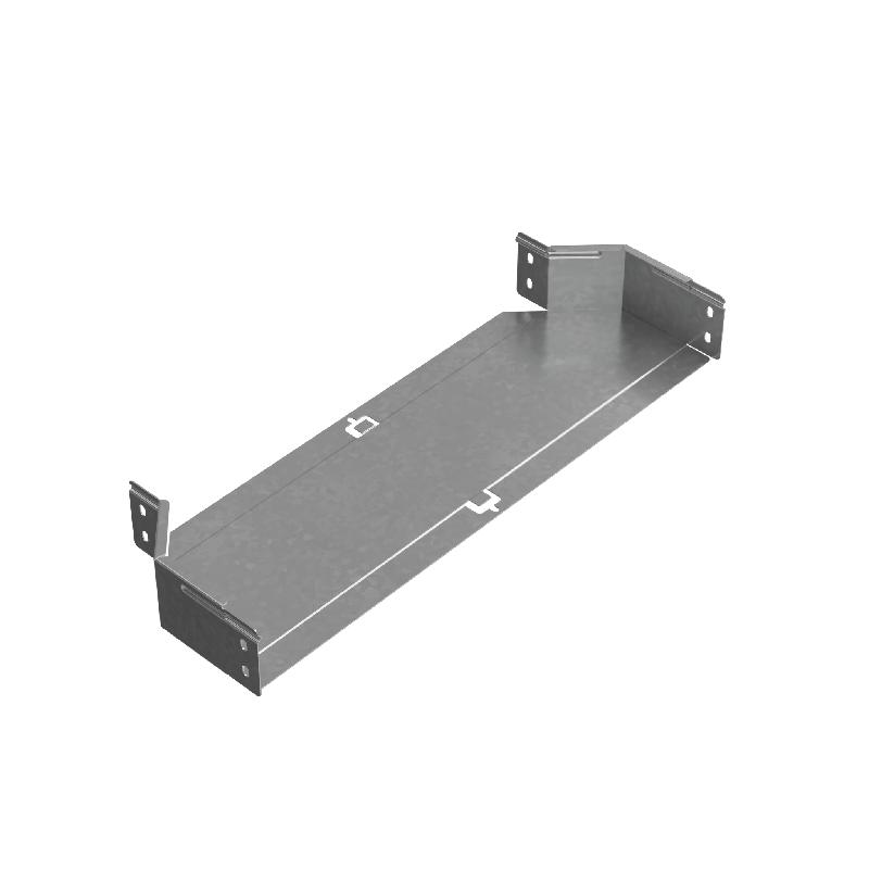 Переходник для лотка центральный 80х500-600 "ПЛЮС" PDplus80-500-600-C INOX304 КМ PL5926