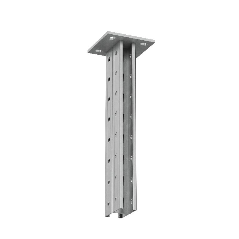 Стойка-Страт двойная усилен. 41х41 L1200 2.5мм 2PSTPH41-1200 3P тройная перфорация КМ LO41410