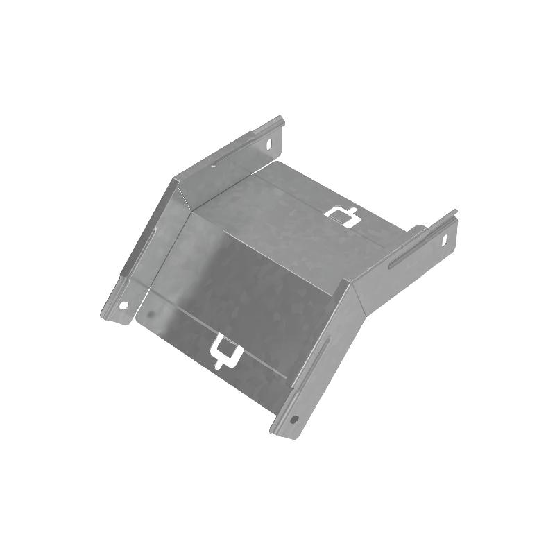 Угол для лотка вертикальный внешний 45град. 200х50 "ПЛЮС" VLplus45-50-200 INOX304 КМ PL5659