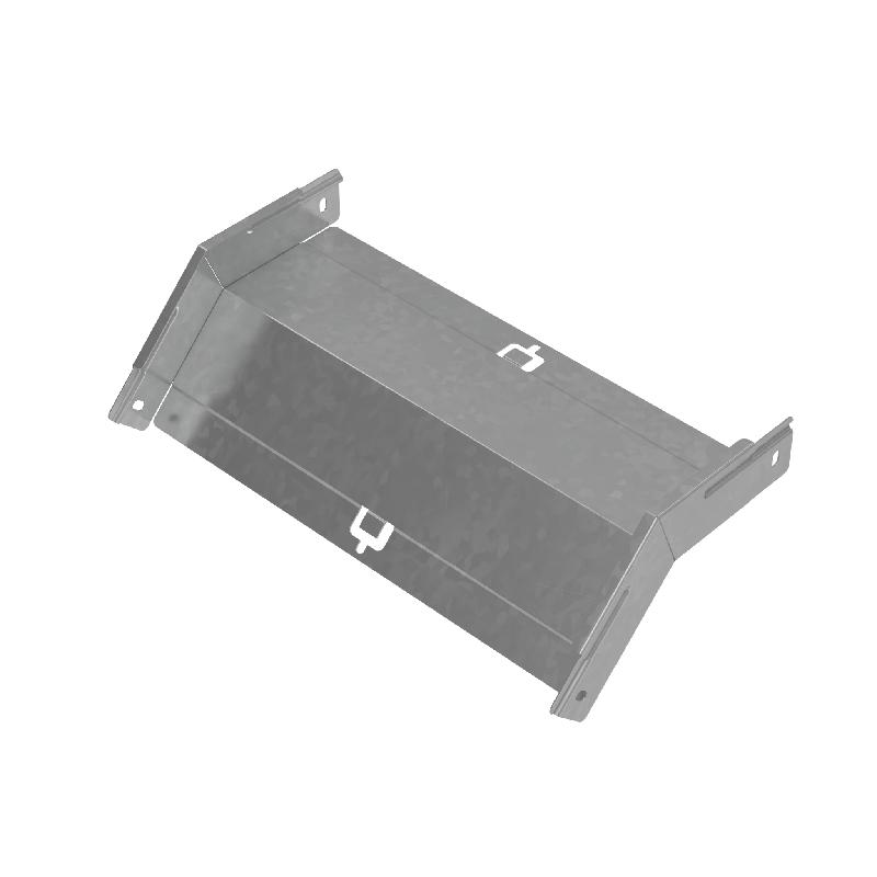 Угол для лотка вертикальный внешний 45град. 400х50 "ПЛЮС" VLplus45-50-400 INOX304 КМ PL5661