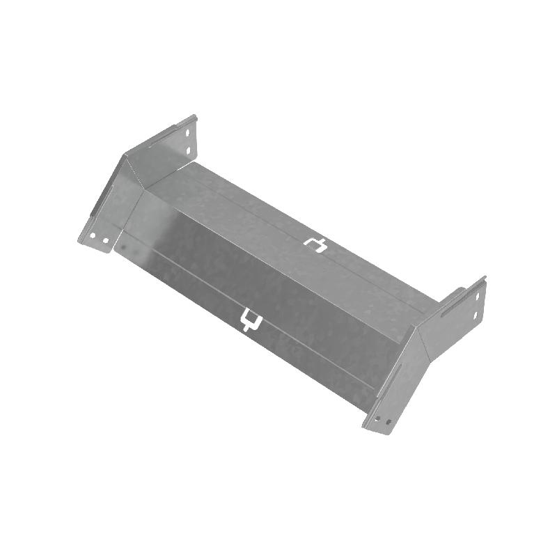 Угол для лотка вертикальный внешний 45град. 500х80 "ПЛЮС" VLplus45-80-500 INOX304 КМ PL5669