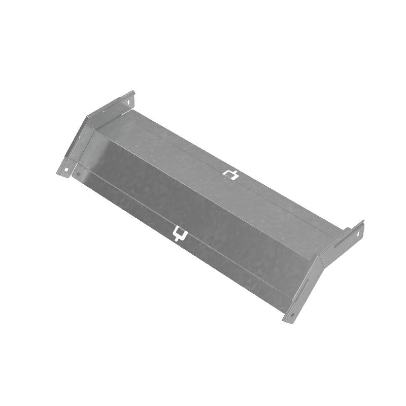 Угол для лотка вертикальный внешний 45град. 600х50 "ПЛЮС" VLplus45-50-600 INOX304 КМ PL5663