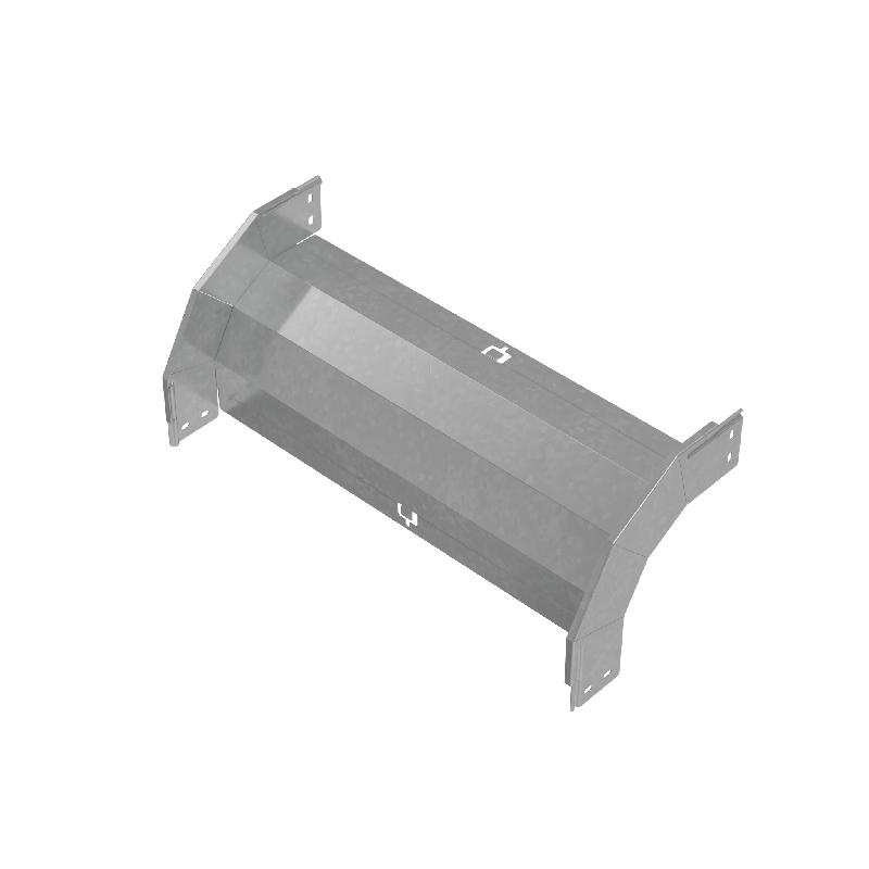 Угол для лотка вертикальный внешний 90град. 600х80 "ПЛЮС" VLplus90-80-600 INOX304 КМ PL5648