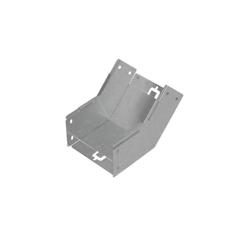 Угол для лотка вертикальный внутренний 45град. 150х100 "ПЛЮС" NLplus45-100-150 INOX304 КМ PL5628