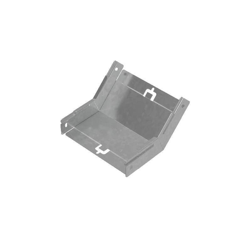 Угол для лотка вертикальный внутренний 45град. 200х50 "ПЛЮС" NLplus45-50-200 INOX304 КМ PL5615