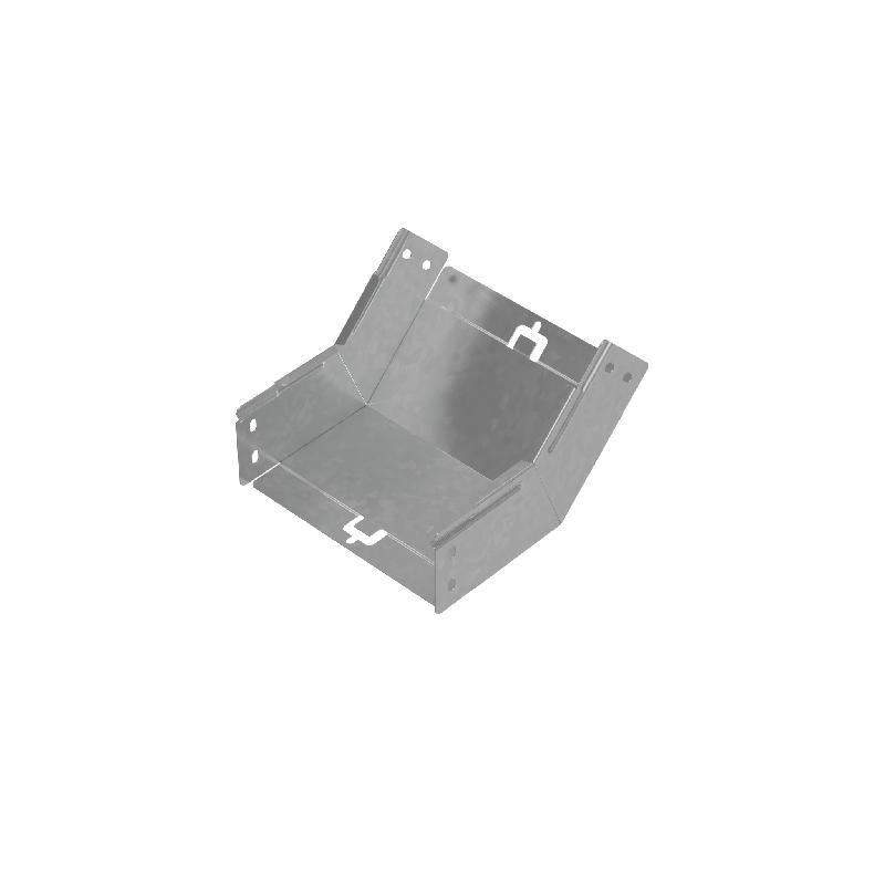 Угол для лотка вертикальный внутренний 45град. 200х80 "ПЛЮС" NLplus45-80-200 INOX304 КМ PL5622