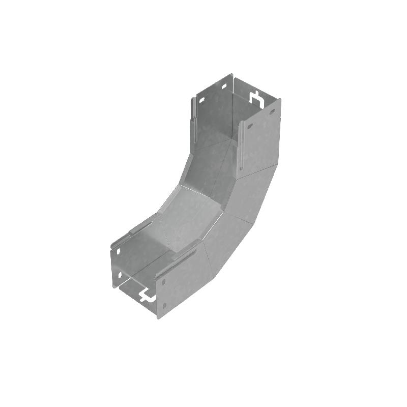 Угол для лотка вертикальный внутренний 90град. 100х100 "ПЛЮС" NLplus90-100-100 INOX304 КМ PL5605