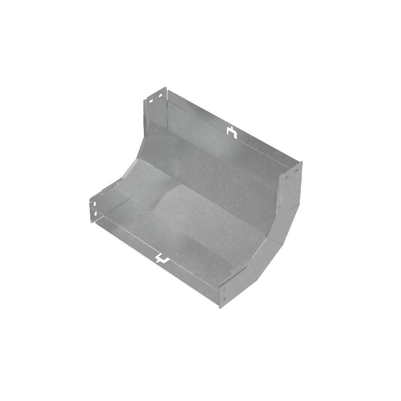 Угол для лотка вертикальный внутренний 90град. 400х80 "ПЛЮС" NLplus90-80-400 INOX304 КМ PL5602