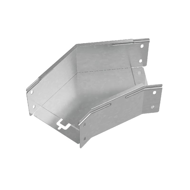 Угол для лотка горизонтальный 45град. 150х100 "ПЛЮС" GLplus45-100-150 INOX304 КМ PL5584