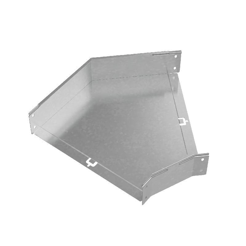 Угол для лотка горизонтальный 45град. 400х100 "ПЛЮС" GLplus45-100-400 INOX304 КМ PL5587