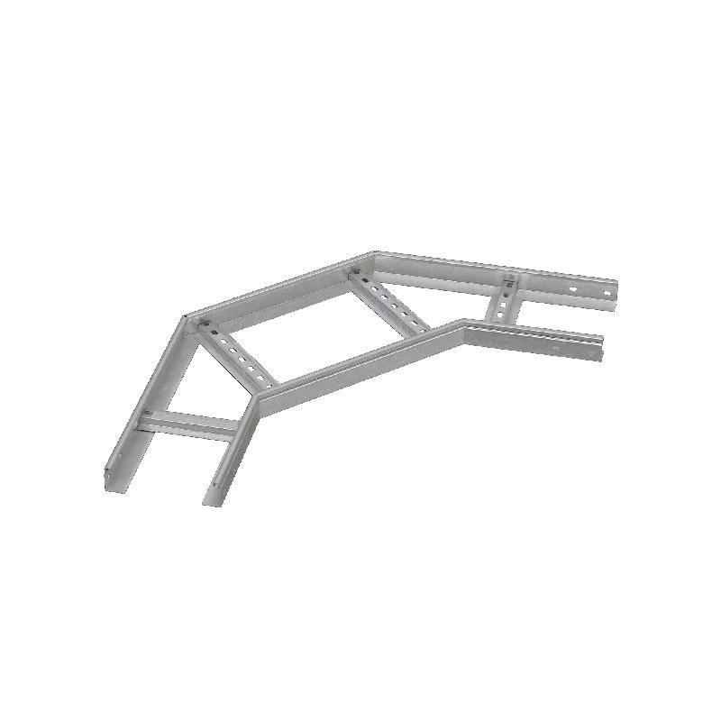 Угол для лотка горизонтальный лестн. 90град. 400х50 1.2мм LGL90-50-400-1.2 INOX304 N КМ LO37646