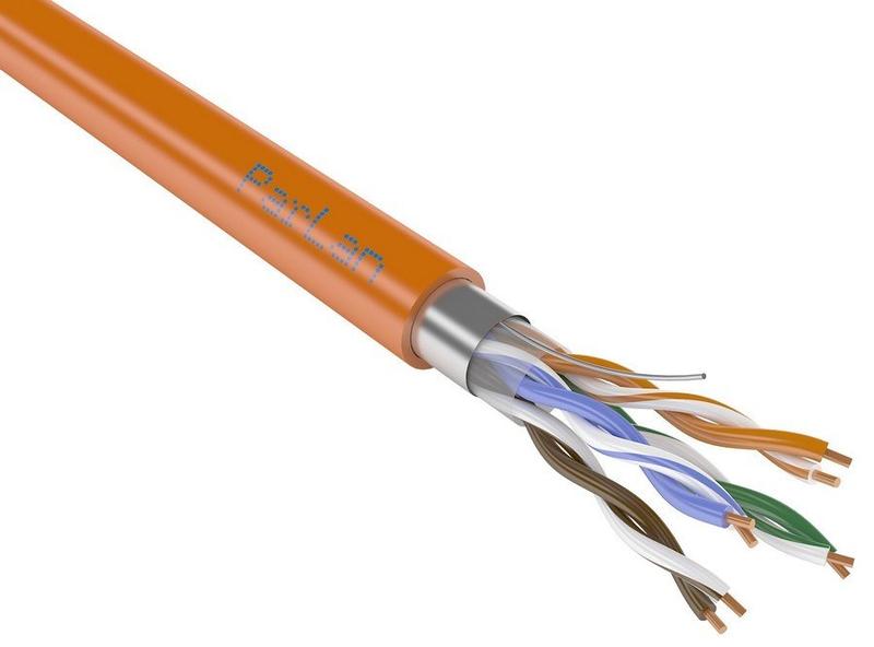 Кабель витая пара ParLan F/UTP кат.5E 2х2х0.52 ZH нг(А)-FRHF (LAN) для структур. систем связи (м) ТПД Паритет 288623