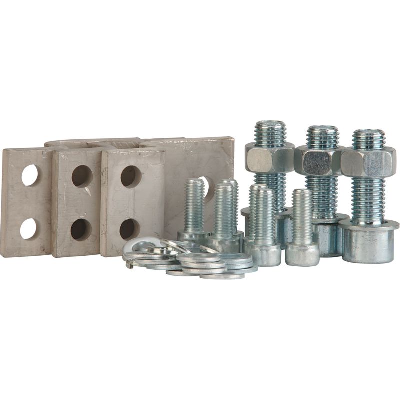 Комплект выводов для передн. присоед. двумя шинами/двумя кабелями с кабельными наконечниками М16 (уп.3шт) КОНТАКТОР 4000008