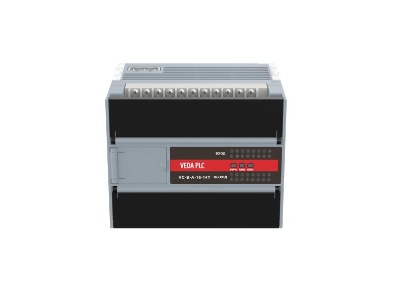 Контроллер программируемый логический VC-В-D-12-8T 24В DC 12 вх. сигналов 8 вых. транз. сигнала 2 порта связи RoHS VEDA CBV10028