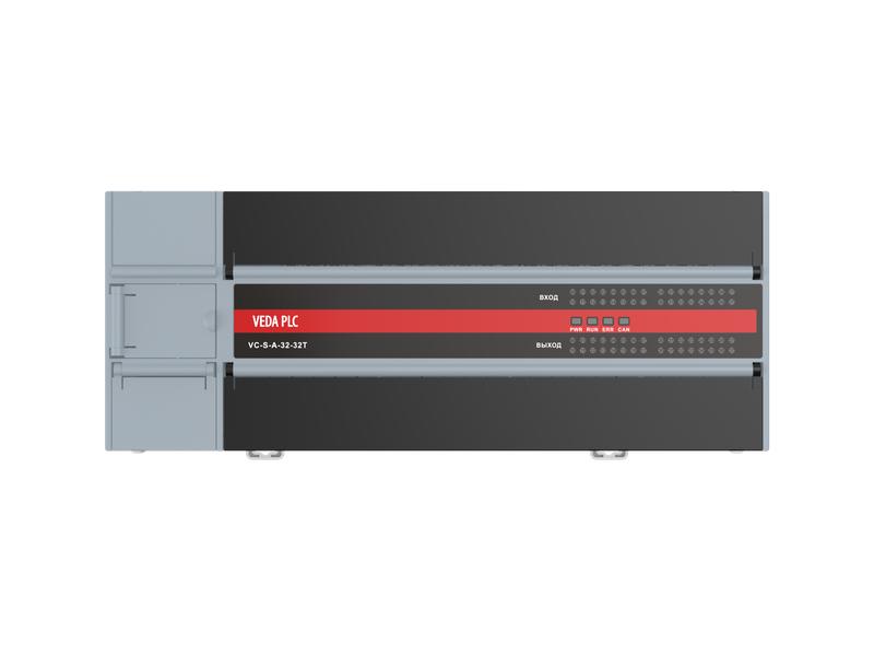 Контроллер программируемый логический VC-SM-A-16-16T 220В AC 16 вх. сигналов 16 вых. транз. сигнала 2 порта связи 1 порт CANOpen 1 порт Ethernet поддержка функции контроля движения RoHS VEDA CBV30009