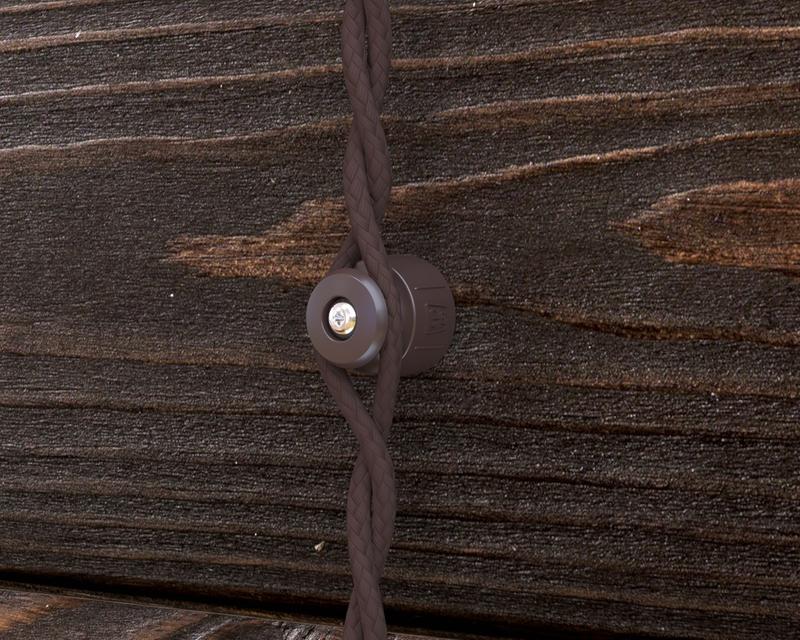 Изолятор ОП пластик корич. (уп.10шт) RetroElectro 2264342