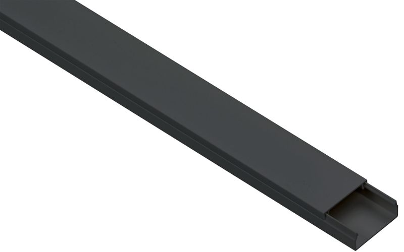 Кабель-канал 40х16 L2000 пластик ЭЛЕКОР черн. IEK EL-KK10-040-016-1-K02