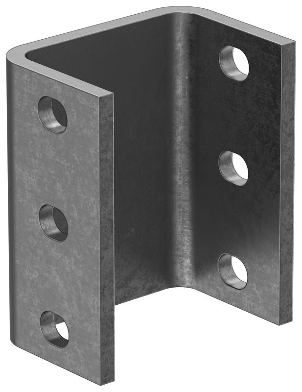 Крепление приварное для профиля П-образ. BS IEK CLM50D-PKP-BS