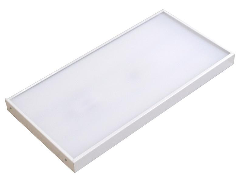 Светильник светодиодный Hors LED-01 18Вт 4000К IP40 2100лм УХЛ 4 595х295х40 встраив./накладной в армстронг рассеив. полимер. микропризма Ксенон 0141818183-34