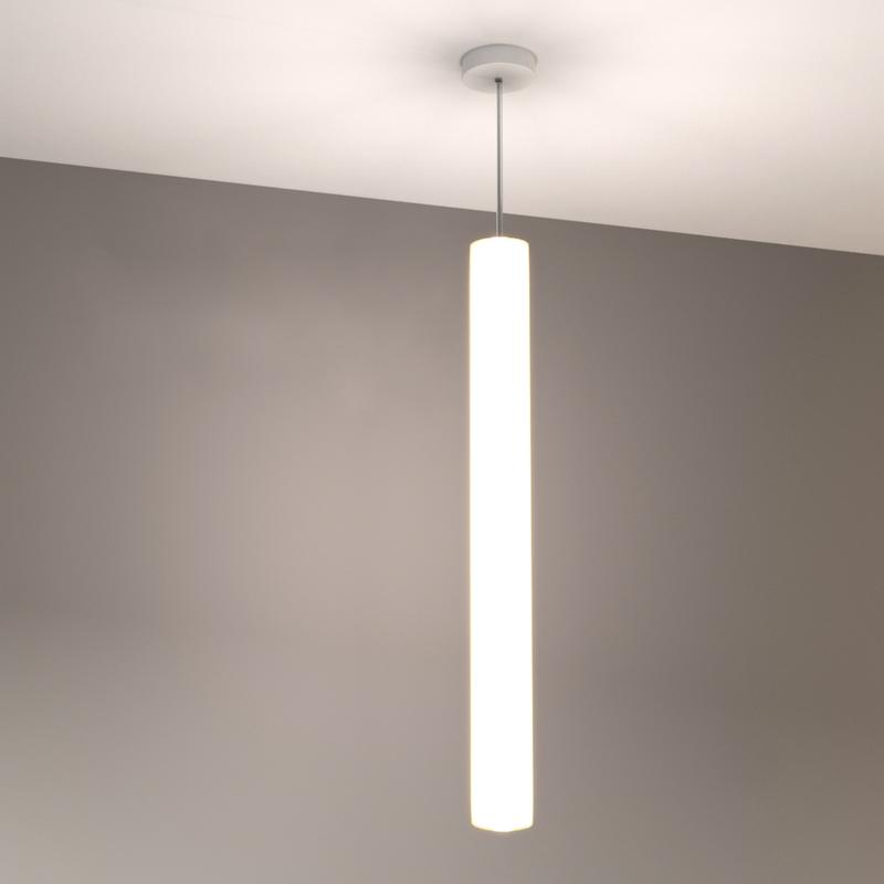 Светильник светодиодный RVE-PLSD63-900-H 26Вт 4000К 900хD63мм подвесной анодир. RVElektro RVE00000216