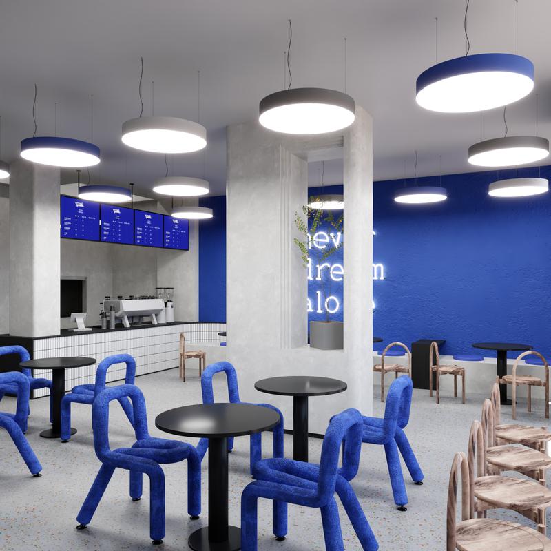 Светильник светодиодный RVE-LBX-RING-400-P 21Вт 4000К 400х400х100мм подвесной бел. RVElektro RVE00000252