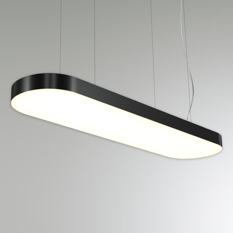 Светильник светодиодный RVE-LBX-LARGO-W-1400-P 81Вт 4000К 1400х350х100мм подвесной бел. RVElektro RVE00000486