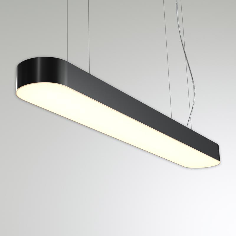 Светильник светодиодный RVE-LBX-LARGO-S-1800-P 49Вт 4000К 1800х163х100мм подвесной бел. RVElektro RVE00000490