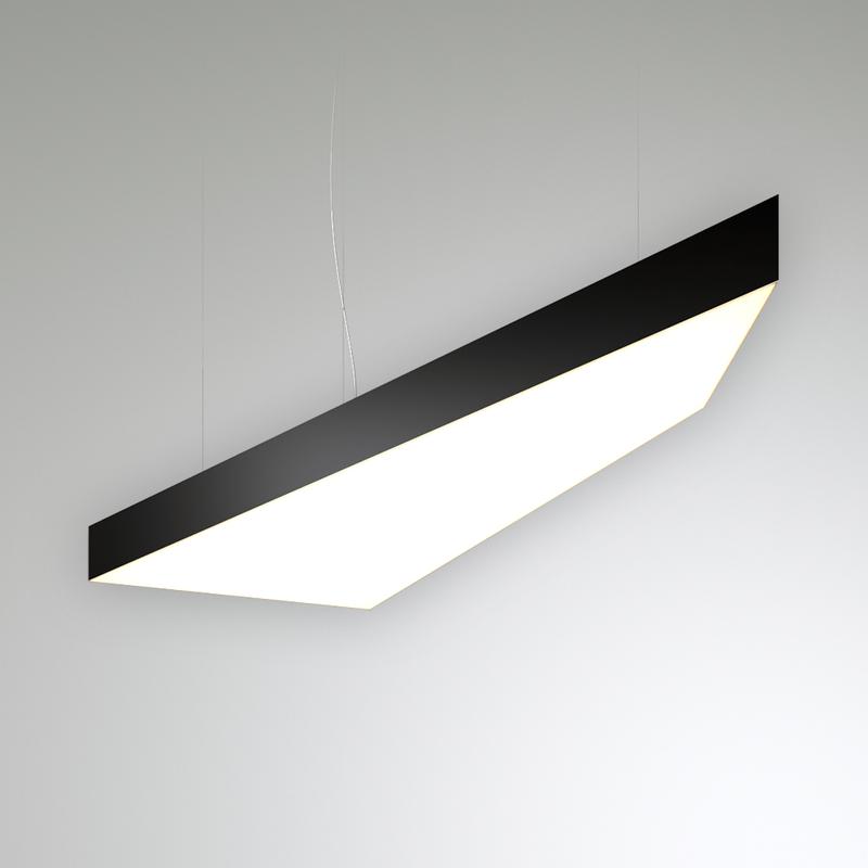 Светильник светодиодный RVE-LBX-ICELAND-1275-P 47Вт 4000К 1275х405х120мм подвесной бел. RVElektro RVE00000510