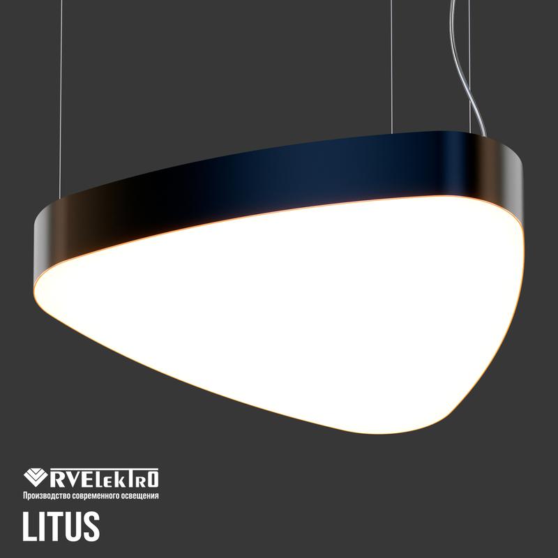 Светильник светодиодный RVE-LBX-LITUS-400-P 18Вт 4000К 400х380х100мм подвесной бел. RVElektro RVE00000794