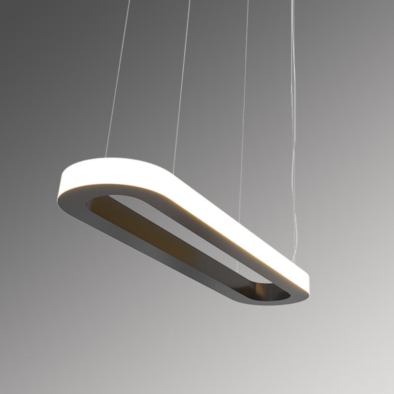 Светильник светодиодный RVE-LBX-LARGO-OUT-1400-P 82Вт 4000К 1400х350х50мм подвесной шир. рассеив.=53ммсвечение наружу бел. RVElektro RVE00001243