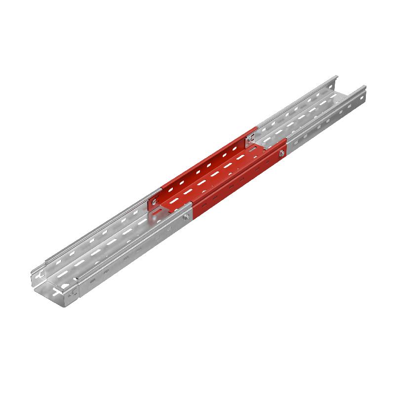 Лоток листовой перфорированный 100х50 L5000 сталь 1мм "Быстрый монтаж ПЛЮС" КМ PL12569