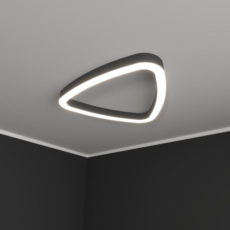 Светильник светодиодный RVE-LBX-HOLE-LITUS-1500-N 121Вт 4000К 1500х1425х70мм накладной бел. RVElektro RVE00001432