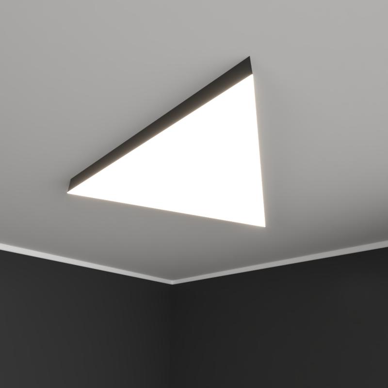 Светильник светодиодный RVE-LBX-TRIO-1200-N 73Вт 4000К 1200х1039х120мм накладной бел. RVElektro RVE00002045