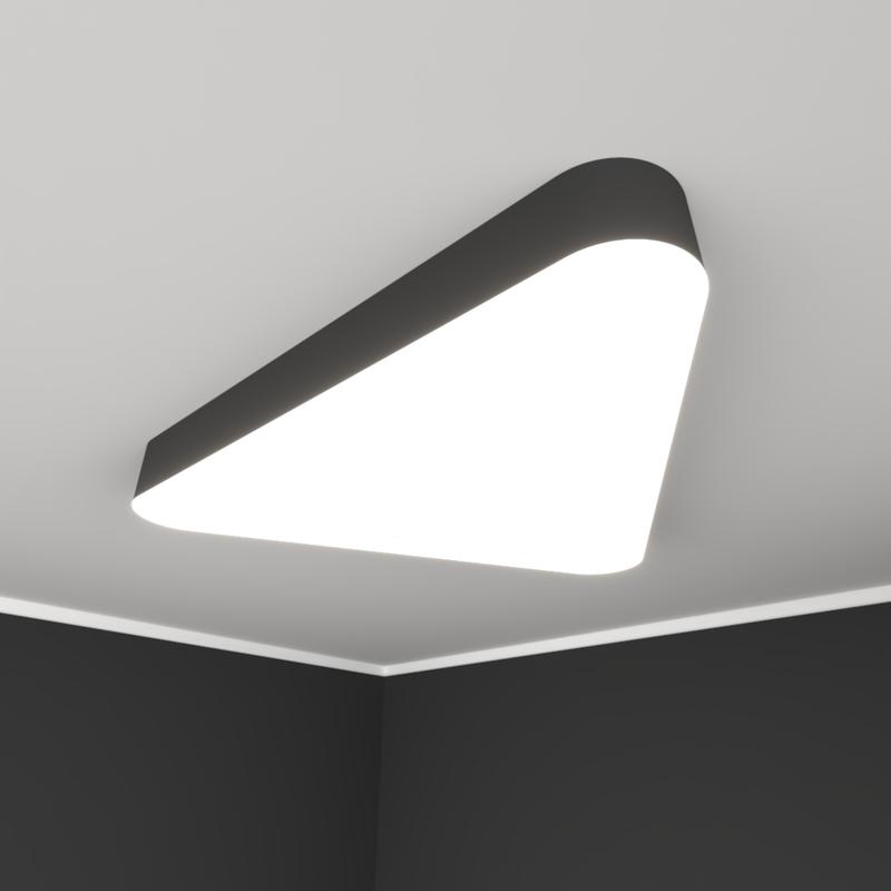 Светильник светодиодный RVE-LBX-TRIO-SOFT-1500-N 147Вт 4000К 1500х1335х120мм накладной бел. RVElektro RVE00002064