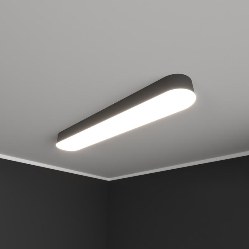 Светильник светодиодный RVE-LBX-LARGO-S-2400-N 65Вт 4000К 2400х163х100мм накладной бел. RVElektro RVE00002119