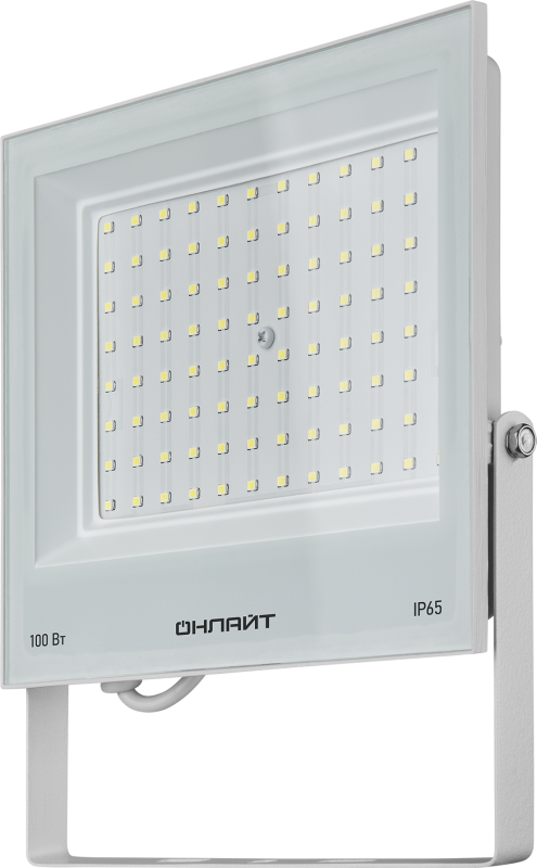 Прожектор светодиодный 90 139 OFL-100-4K-WH-IP65-LED 100Вт 4000К IP65 8000лм бел. ОНЛАЙТ 90139