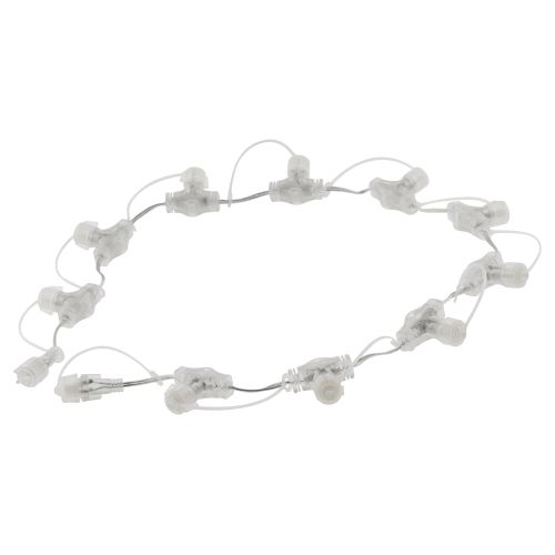 Разветвитель 1м шаг 10см 10 гнезд IP44 24В для низковольтных гирлянд провод ПВХ Эра Б0051900