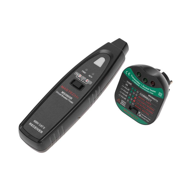 Тестер розеток детектор автоматов MS5905RTD Mastech 13-1265