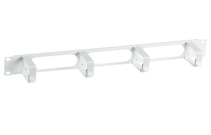 Органайзер кабельный горизонт. с окнами 4 кольца 1U ОКО-19дюйм-1U ССД 130411-00483