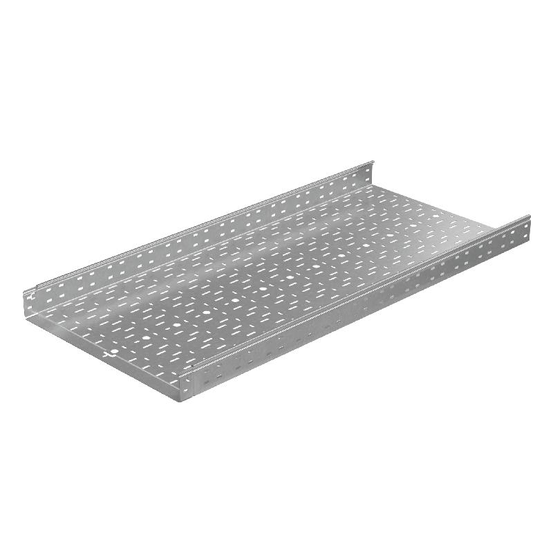 Лоток листовой перфорированный 600х80 L6000 сталь 1мм "Быстрый монтаж ПЛЮС" КМ PL14056