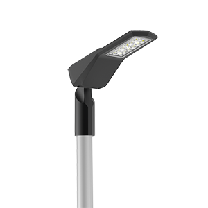 Светильник светодиодный Levante Urban RU 60Вт 4000К уличный кронштейн 48мм RAL9005 черн. муар VARTON V1-S1-9R648-40L30-6606040