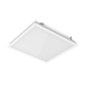 Светильник светодиодный E070 2.0 30Вт 4000К CRI90 для образовательных учреждений под гипсокарт. потолки 620х610х67 (монт. размер 600х600) аварийный автоном. постоянного действия рассеив. опал RAL9003 матов. VARTON V1-E0-00070-80OPA-4003040