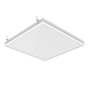 Светильник светодиодный E070/F 2.0 30Вт 4000К CRI90 для образовательных учреждений для Грильято 619х619х50 (монт. размер 588х588мм) с рамкой рассеив. опал VARTON V1-E0-00070-30OP0-4003040