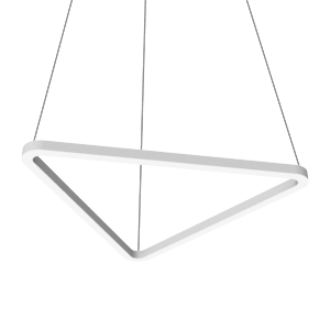 Светильник светодиодный Enso T 820х728х40мм 58Вт 4000К подвесной RAL9003 бел. матов. с опаловым рассеив. VARTON V1-R0-0T526-30000-2005840