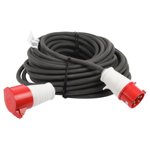 Удлинитель 1х10м 32А IP44 IND380-U-1e-5х4-10m-IP44 CEE 5п 380В КГ 5х4 (бухта) Эра Б0057297
