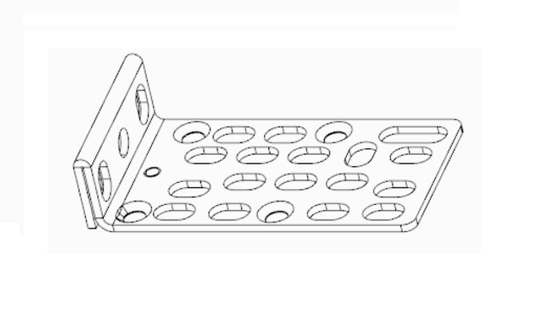 Комплект крепежных уголков Cisco 1U RCKMNT-1RU (уп.2шт) ЦМО 1758653