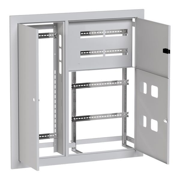 Щит этажный 4кв. слаботочка слева (1000х950х160) Basic EKF mb28-v-4z